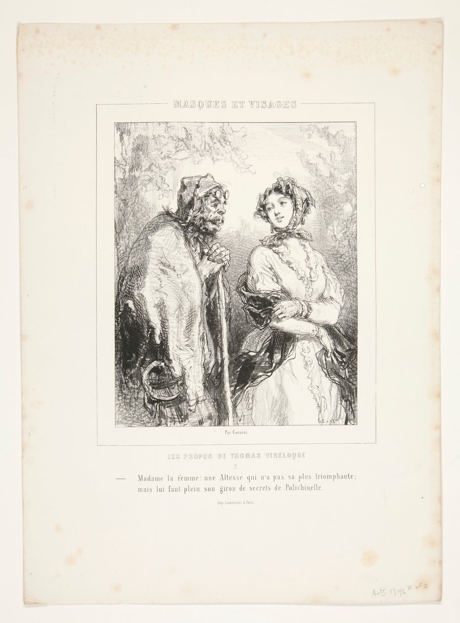 Madame la femme: en høyhet som n av Paul Gavarni