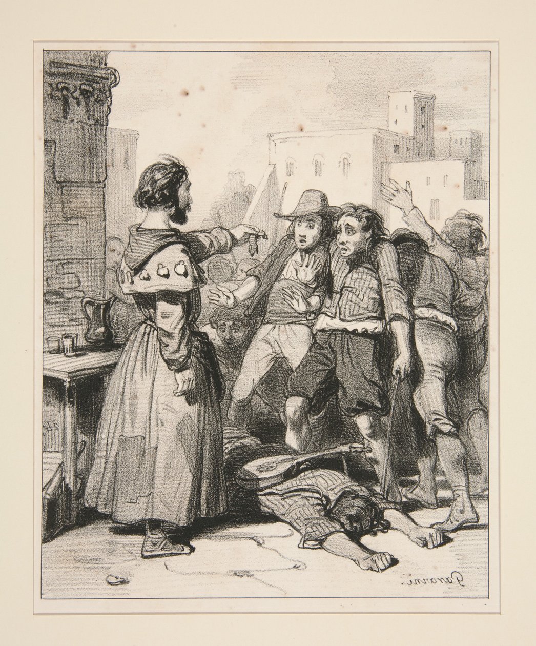 Maria Padilla av Paul Gavarni