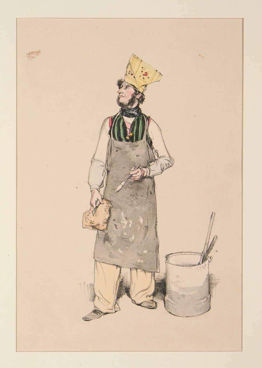 Arbeidermaler av Paul Gavarni