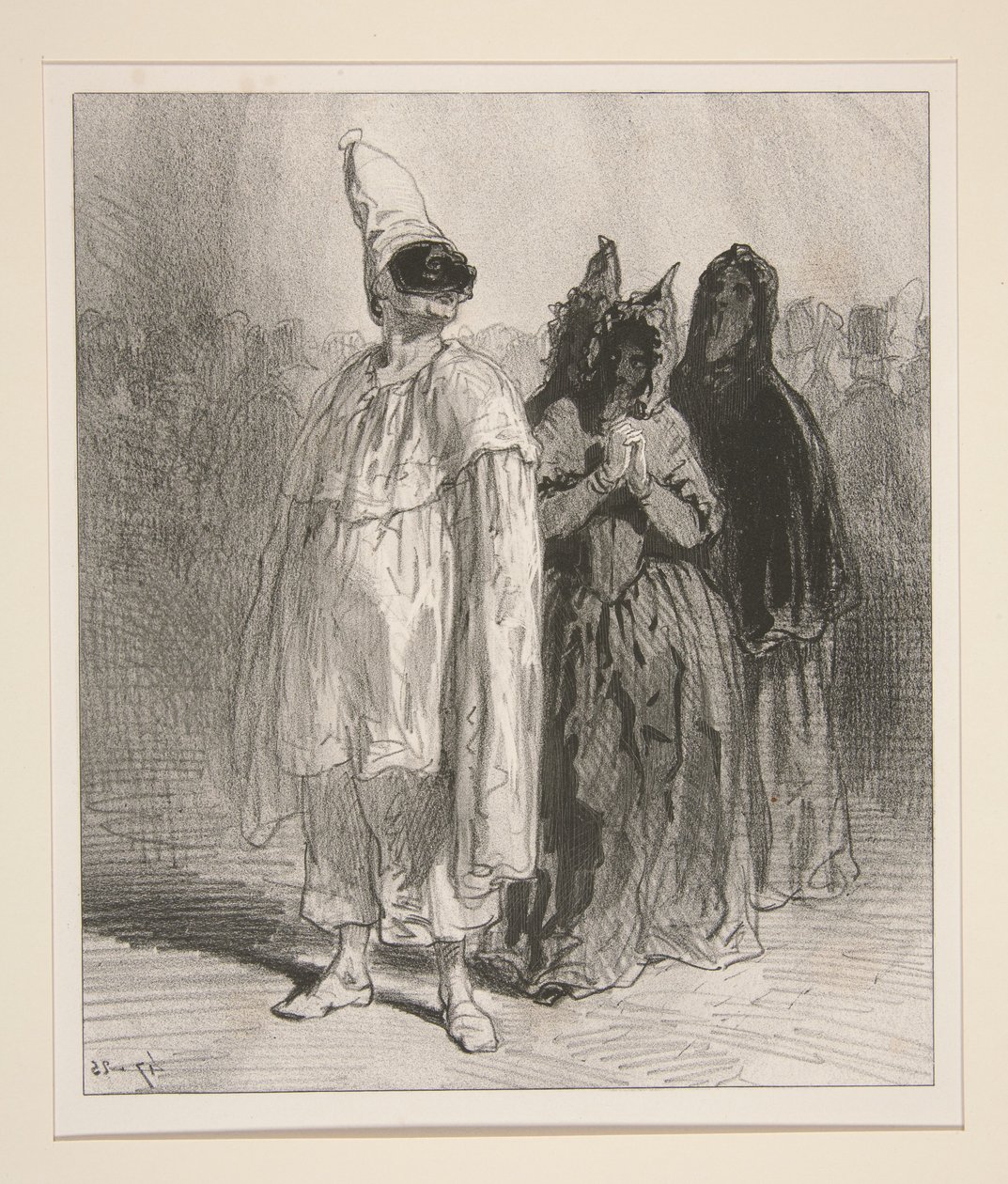 Hvor forlot du Clarisse? Lovelace! av Paul Gavarni