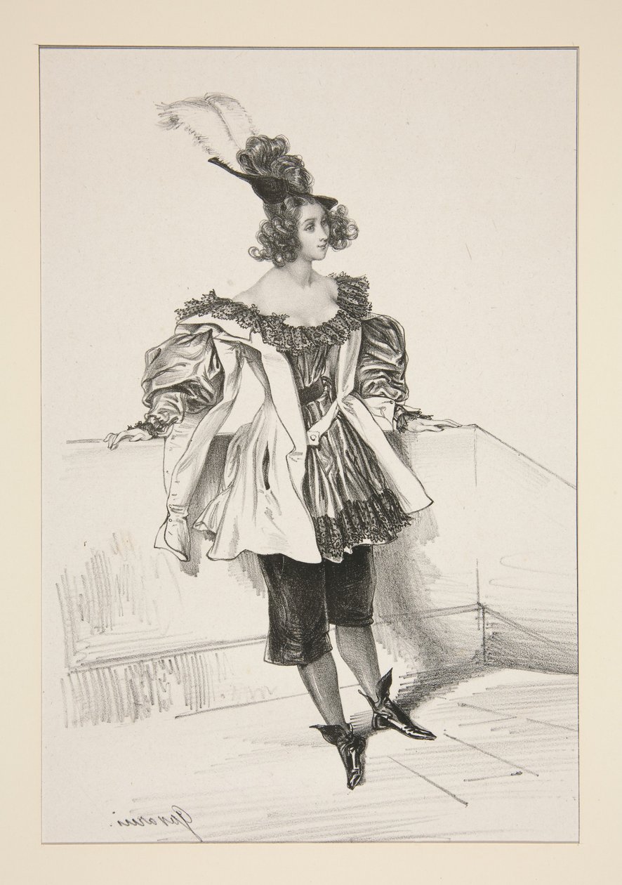 Page av Paul Gavarni