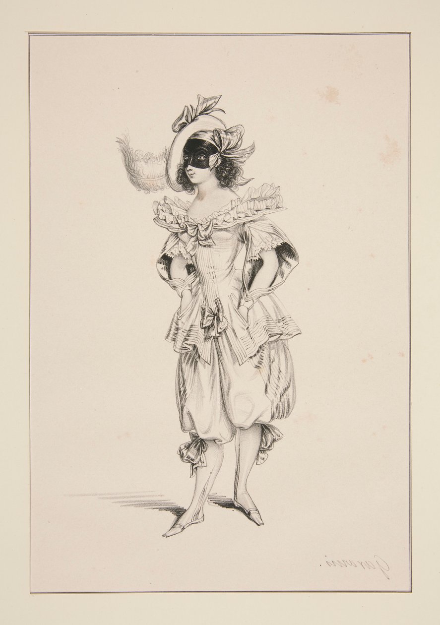 PIERROT. av Paul Gavarni