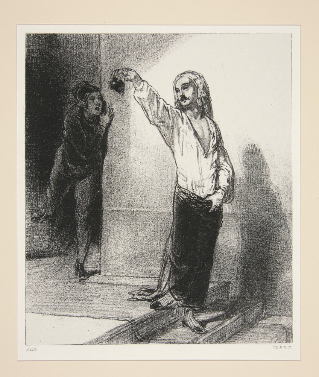 Tapt bluferdighet av Paul Gavarni
