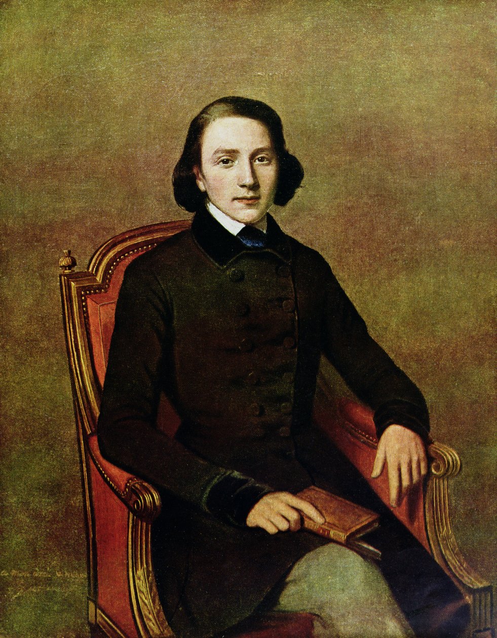 Portrett av Victor Hugo (1804-66) 1829 av Paul Gavarni