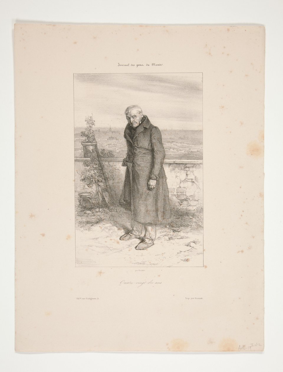 Nitti år (Chevallier, Gavarnis far) av Paul Gavarni