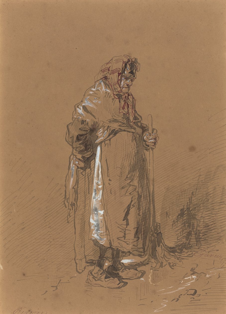 Reverie av Paul Gavarni