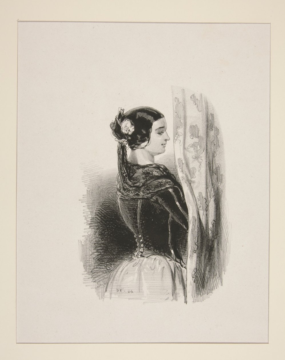 Ritta, andalusieren av Paul Gavarni