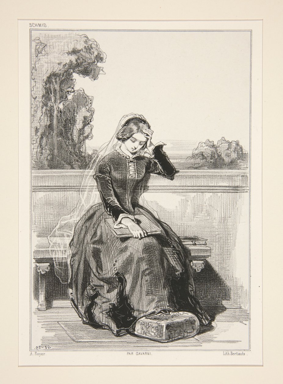 Rose de Tannebourg av Paul Gavarni