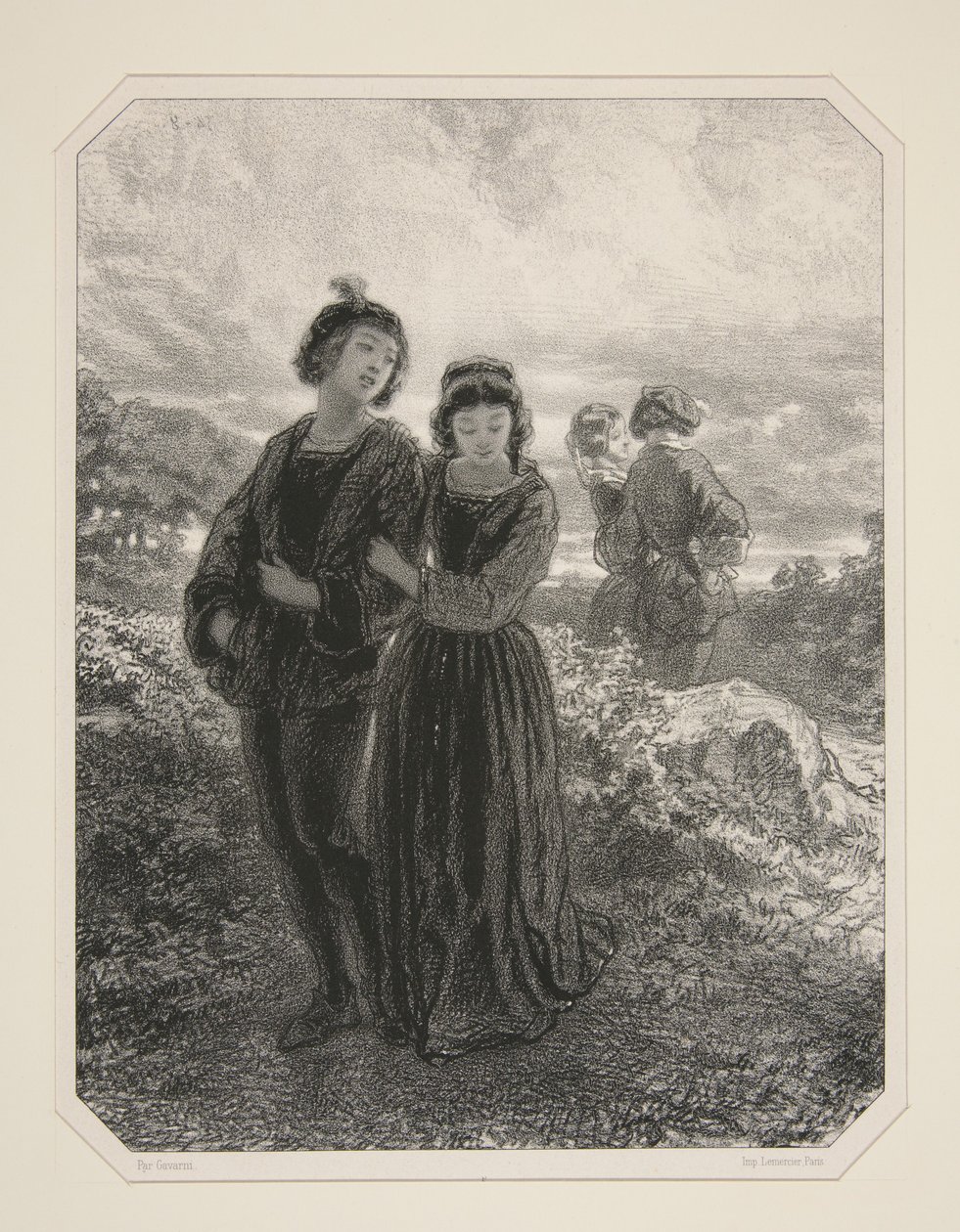 Rosett av Paul Gavarni