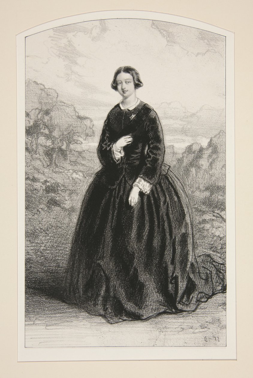 H.M. dronning Victoria av Paul Gavarni