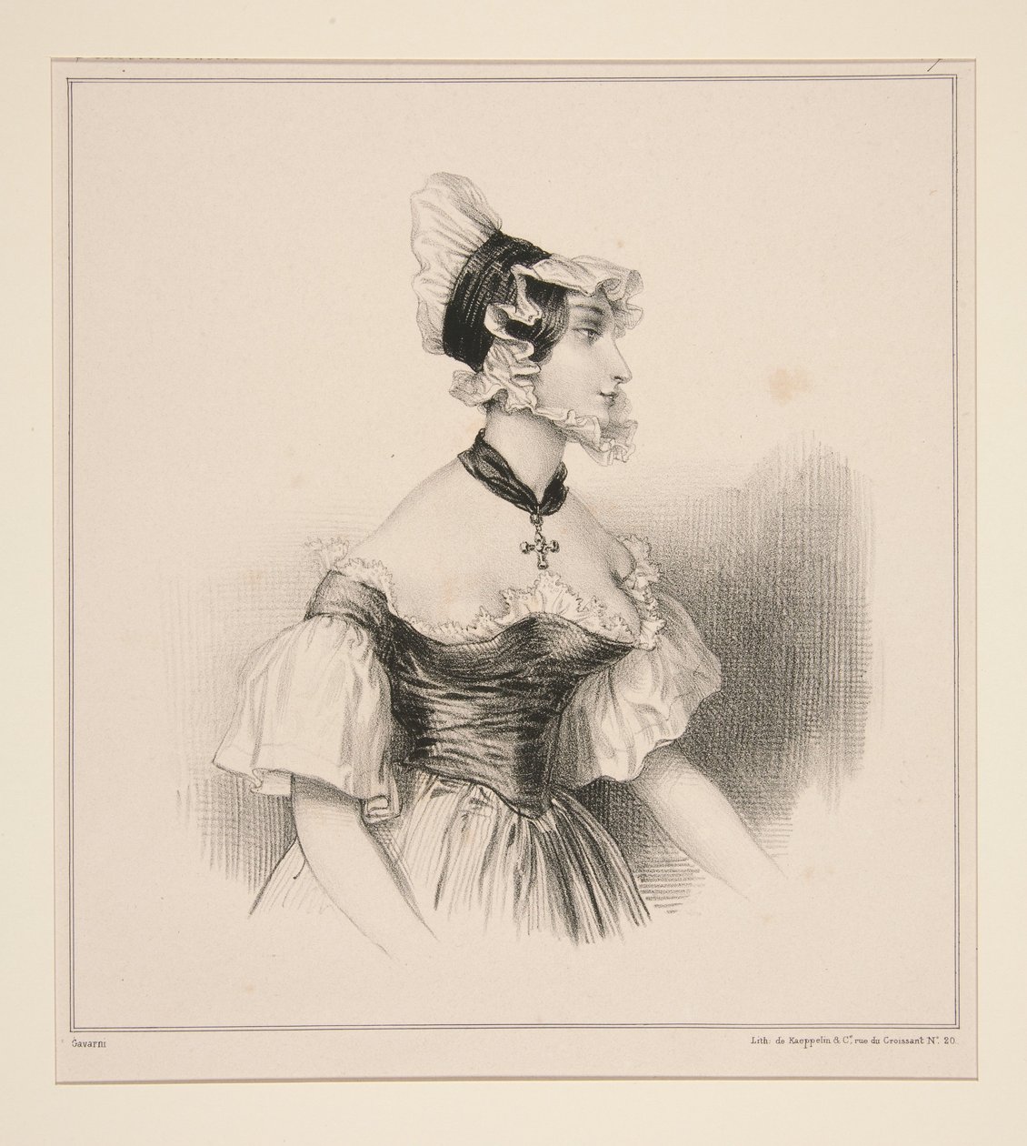 Soubrette av Paul Gavarni
