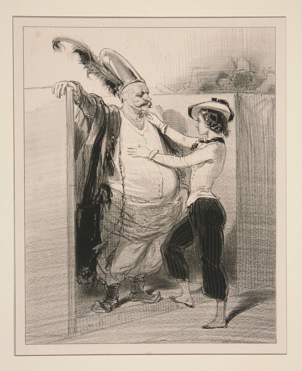 Slik du ser meg, Chaloupe... av Paul Gavarni