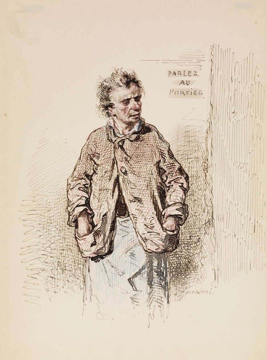 Portneren av Paul Gavarni