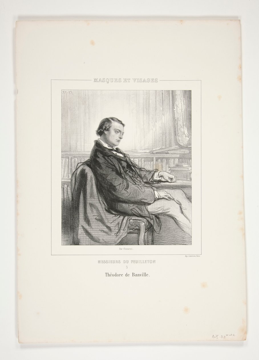 Theodore de Banville av Paul Gavarni