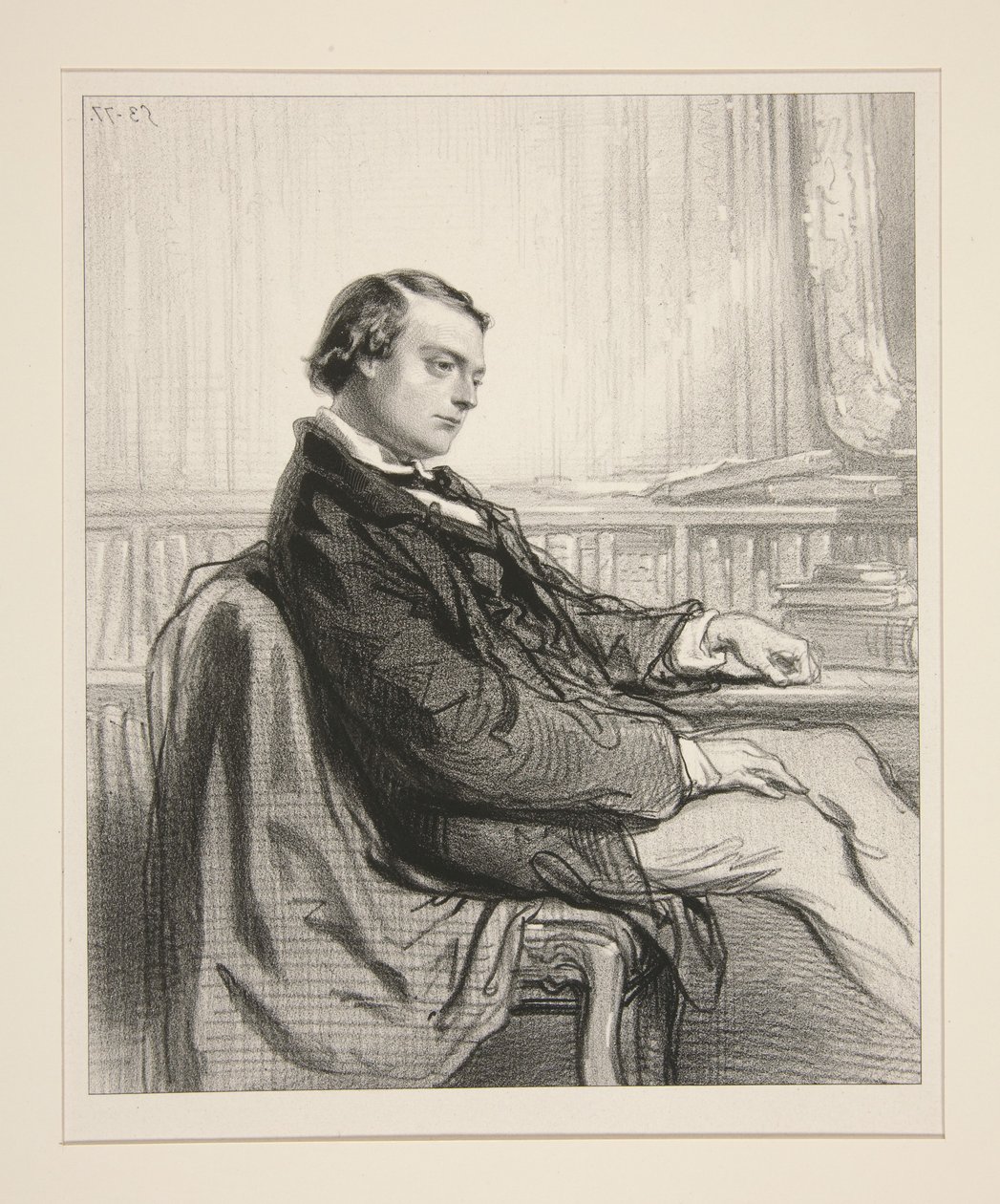 Théodore de Banville av Paul Gavarni
