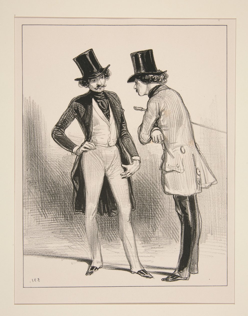 Du vet godt at Maurice og Charles alltid hadde historier sammen på grunn av lille Zélie ... av Paul Gavarni