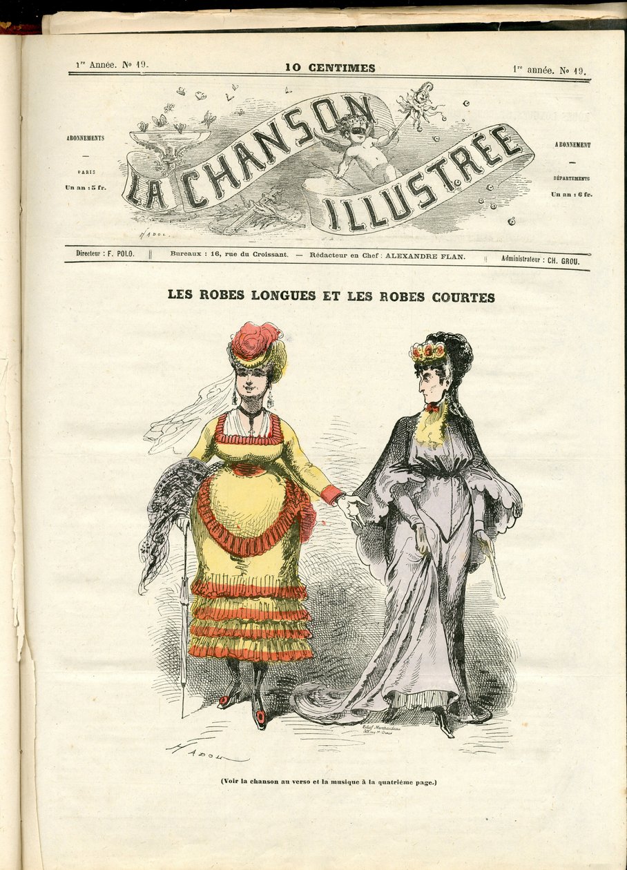 La Chanson illustree (magasin), nummer 19 av Paul Hadol