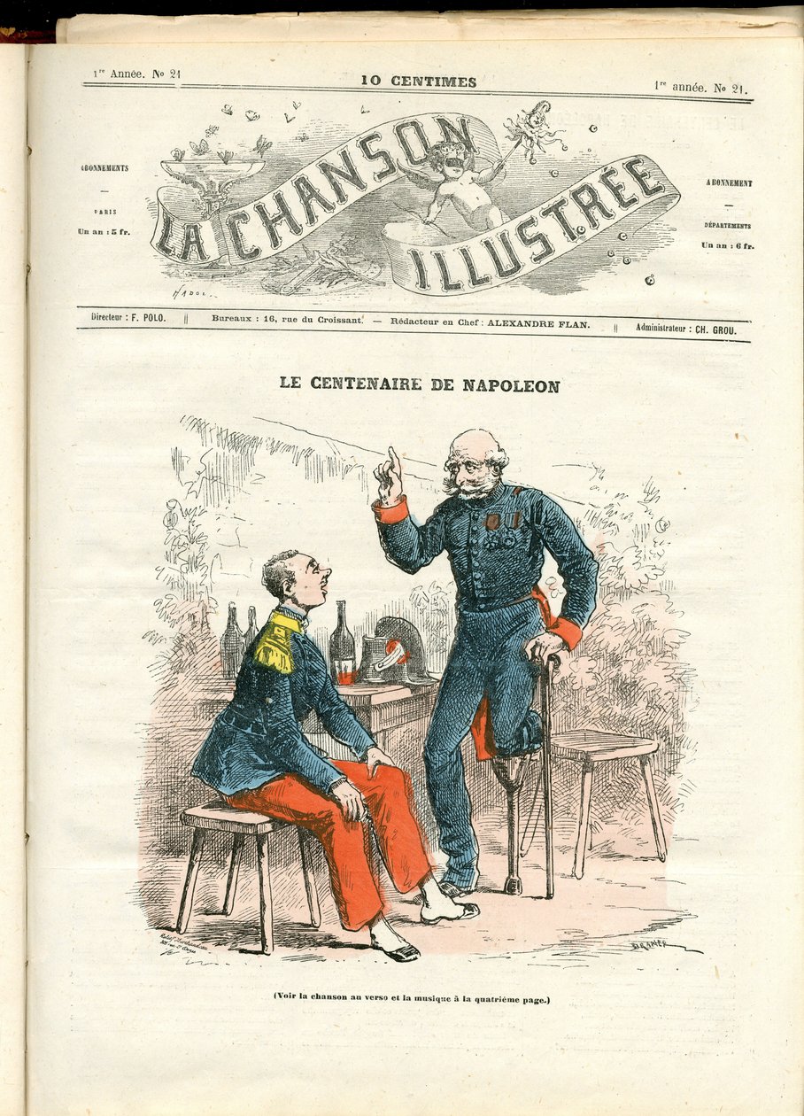 La Chanson illustree (magasin), nummer 21 av Paul Hadol