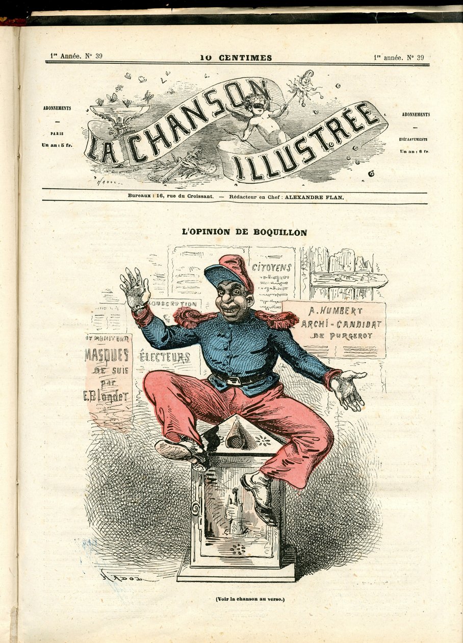 La Chanson illustree (magasin), nummer 39 av Paul Hadol