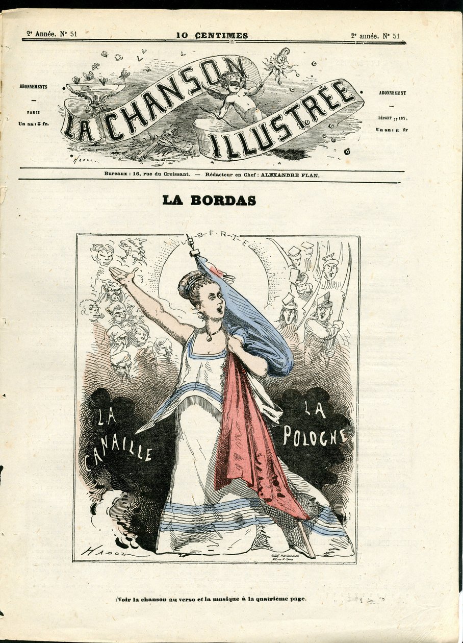 La Chanson illustree (magasin), nummer 51 av Paul Hadol