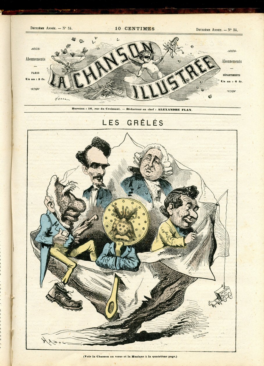 La Chanson illustree (magasin), nummer 54 av Paul Hadol
