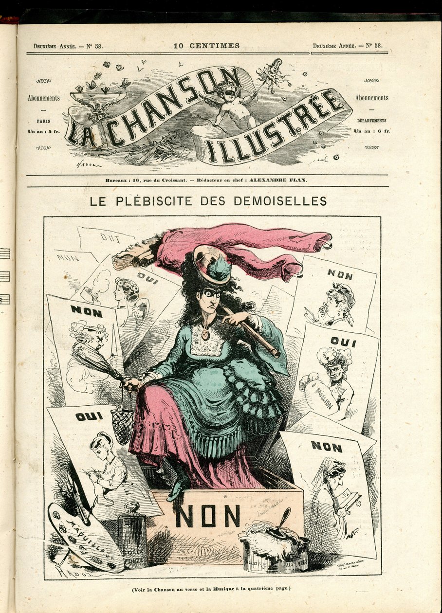La Chanson illustree (magasin), nummer 58 av Paul Hadol