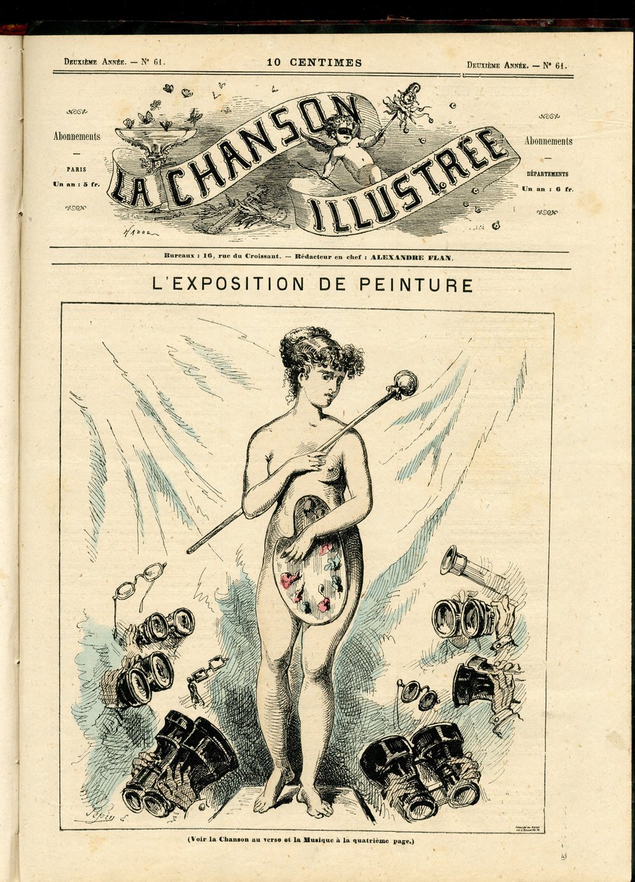 La Chanson illustree (magasin), nummer 61 av Paul Hadol