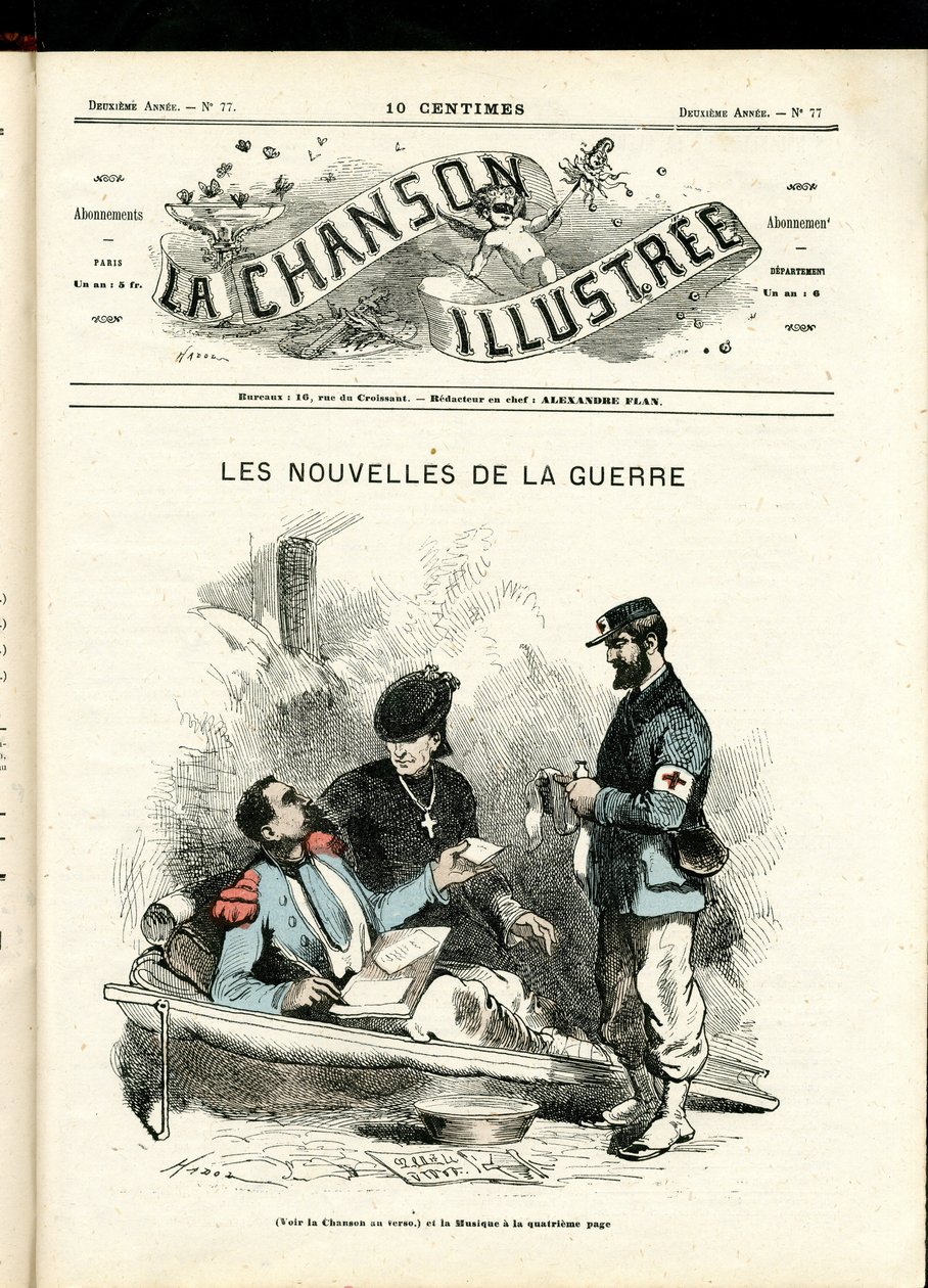 La Chanson illustree (magasin), nummer 77 av Paul Hadol
