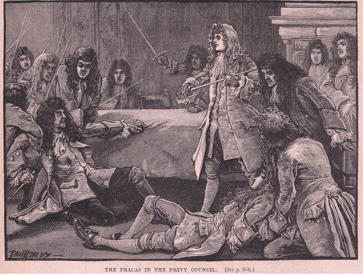 Fracas i Privy Council AD 1711 av Paul Hardy