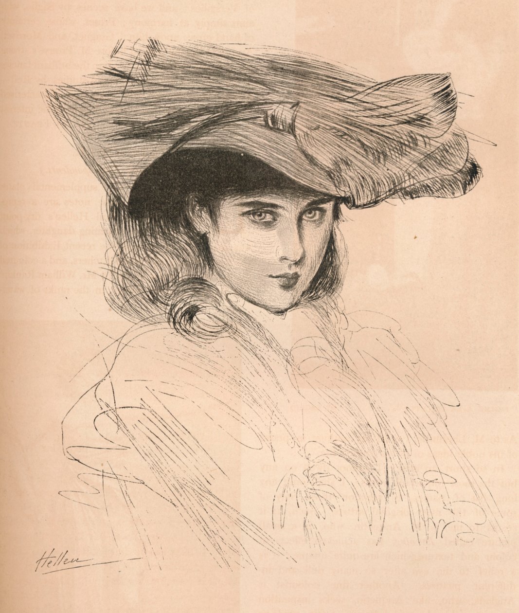 Portrett av kunstnerens datter, c1879-1903, 1903 av Paul Helleu