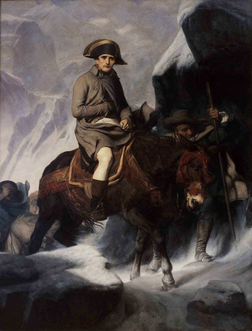 Bonaparte krysser Alpene av Paul Delaroche