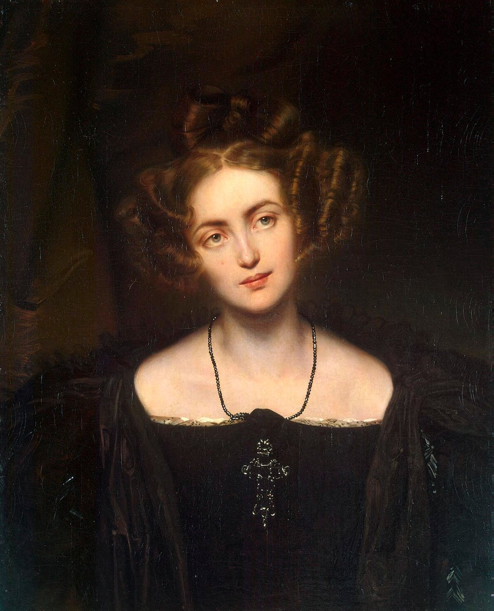 Portrett av operasangerinnen Henriette Sontag
