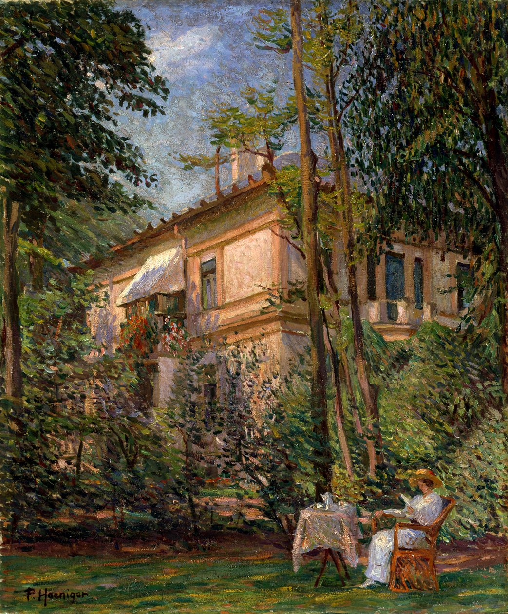 Goldschmits Villa, slutten av 1800- eller begynnelsen av 1900-tallet. av Paul Hoeniger