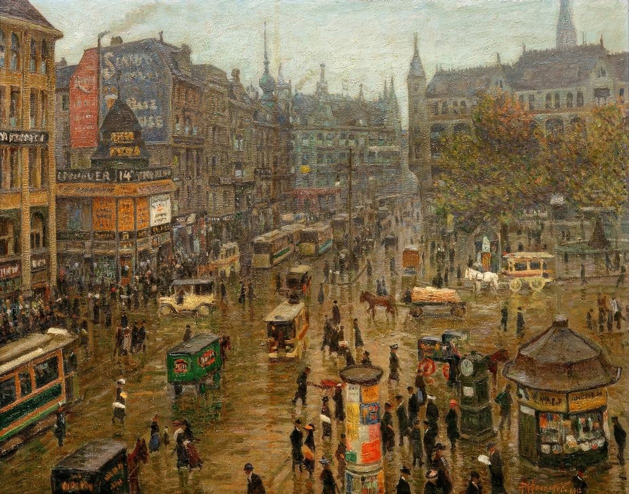 Spittelmarkt av Paul Höniger