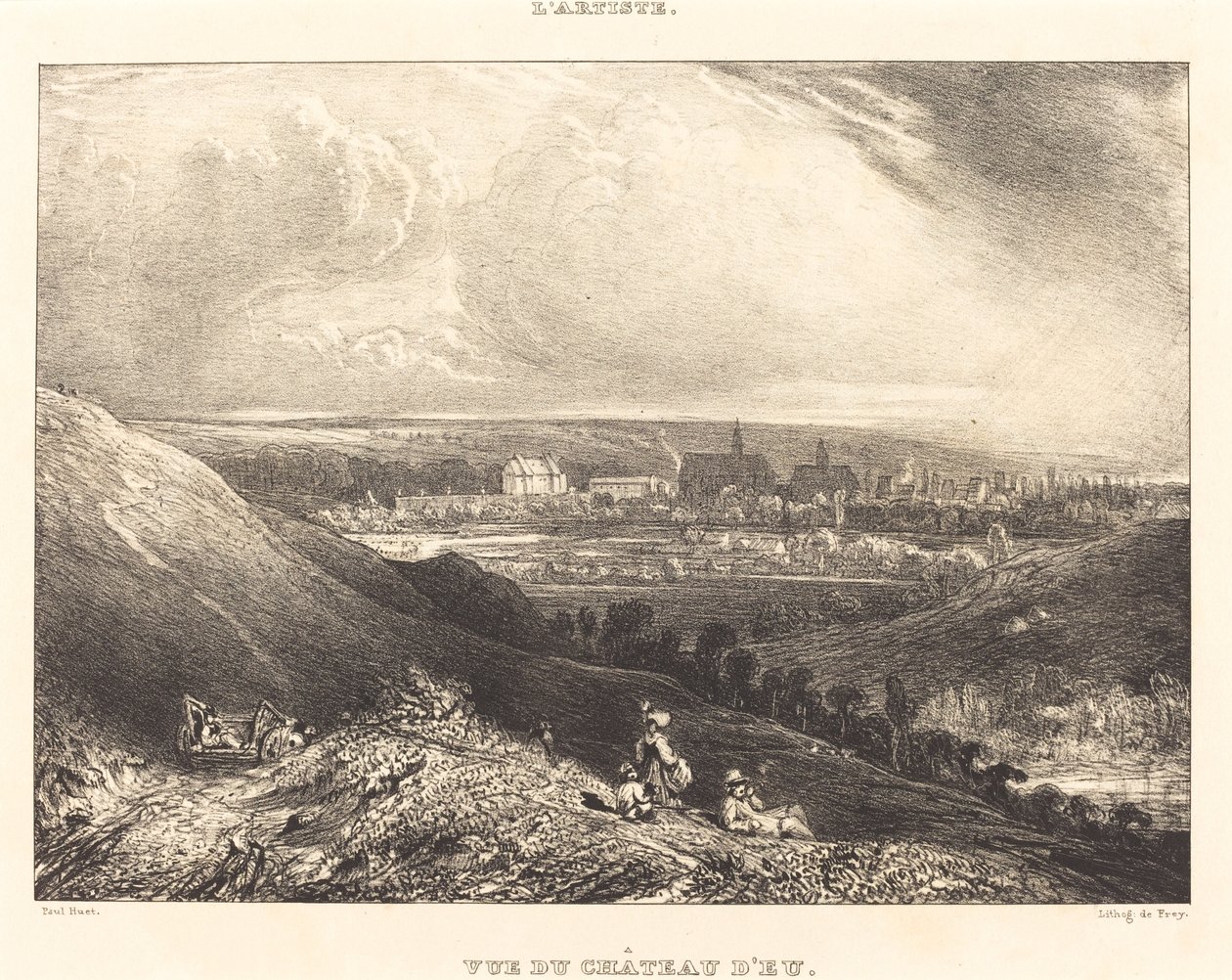 Utsikt over Chateau d