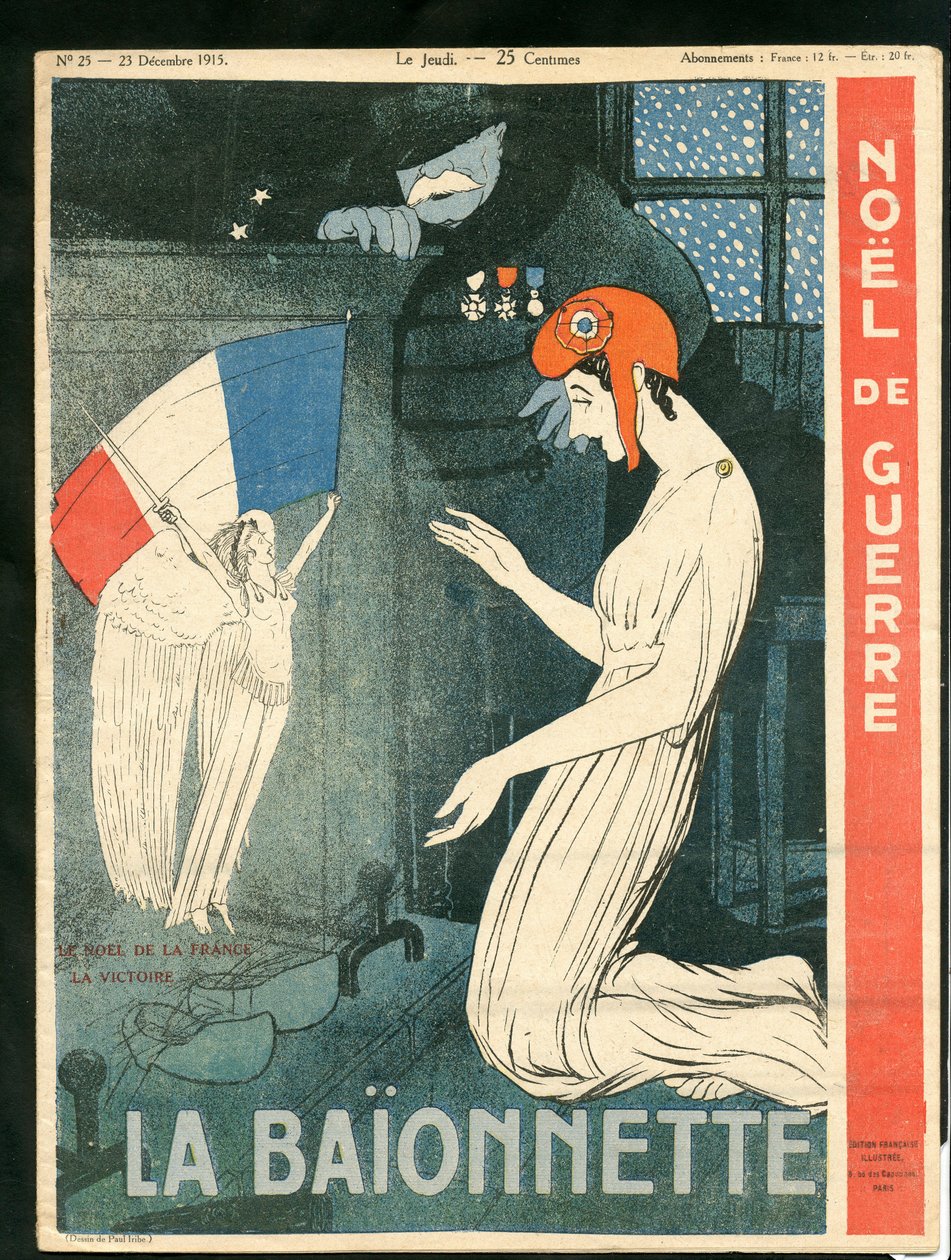 Cover av ""La Baionnette"", Satirical in Colors av Paul Iribe