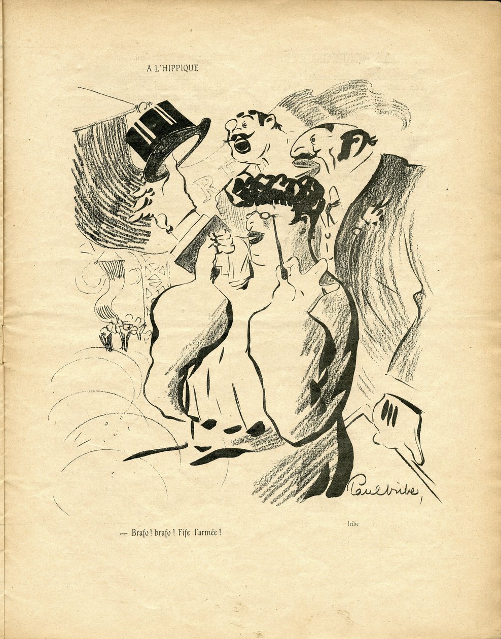 Illustrasjon av Paul Iribe (1883-1935) i Vildanden av Paul Iribe