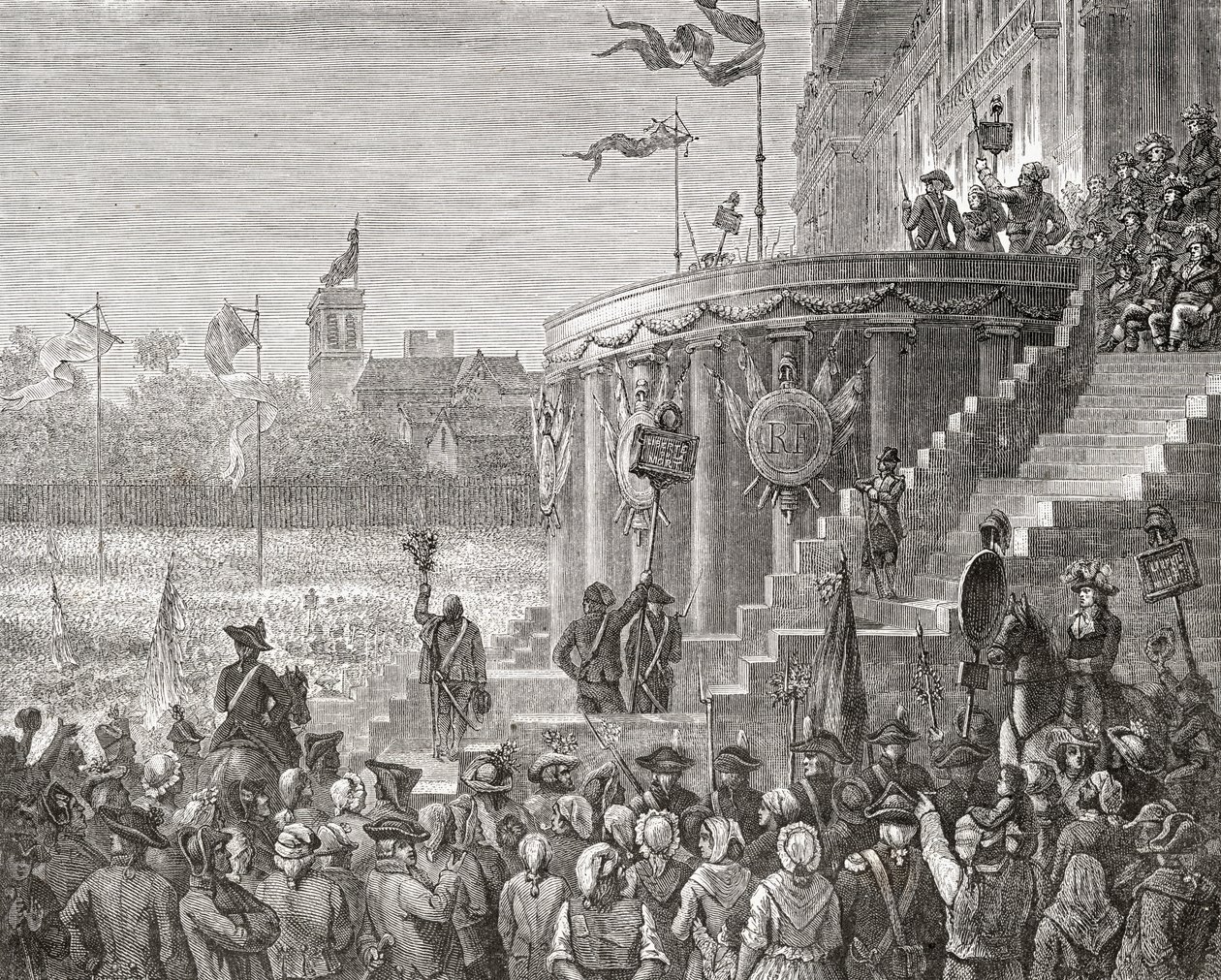 Feiring av det øverste vesen, 8. juni 1794, fra 