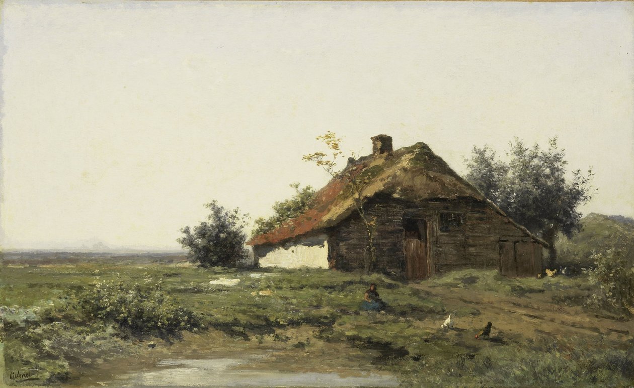 Gård i de åpne feltene av Paul Joseph Constantin Gabriel