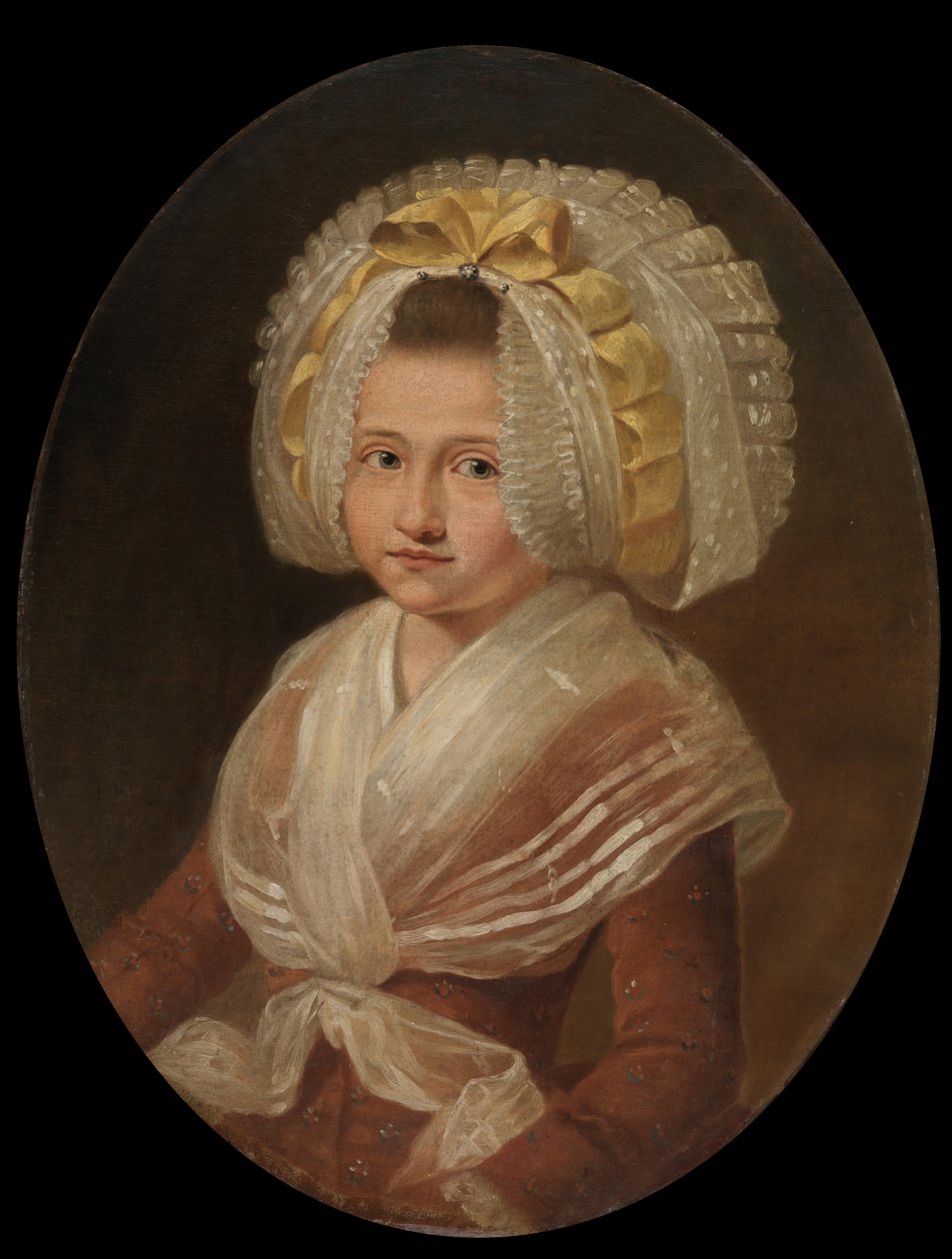 Portrett av Maria Speybrouck (olje på lerret) av Paul Joseph de Cock
