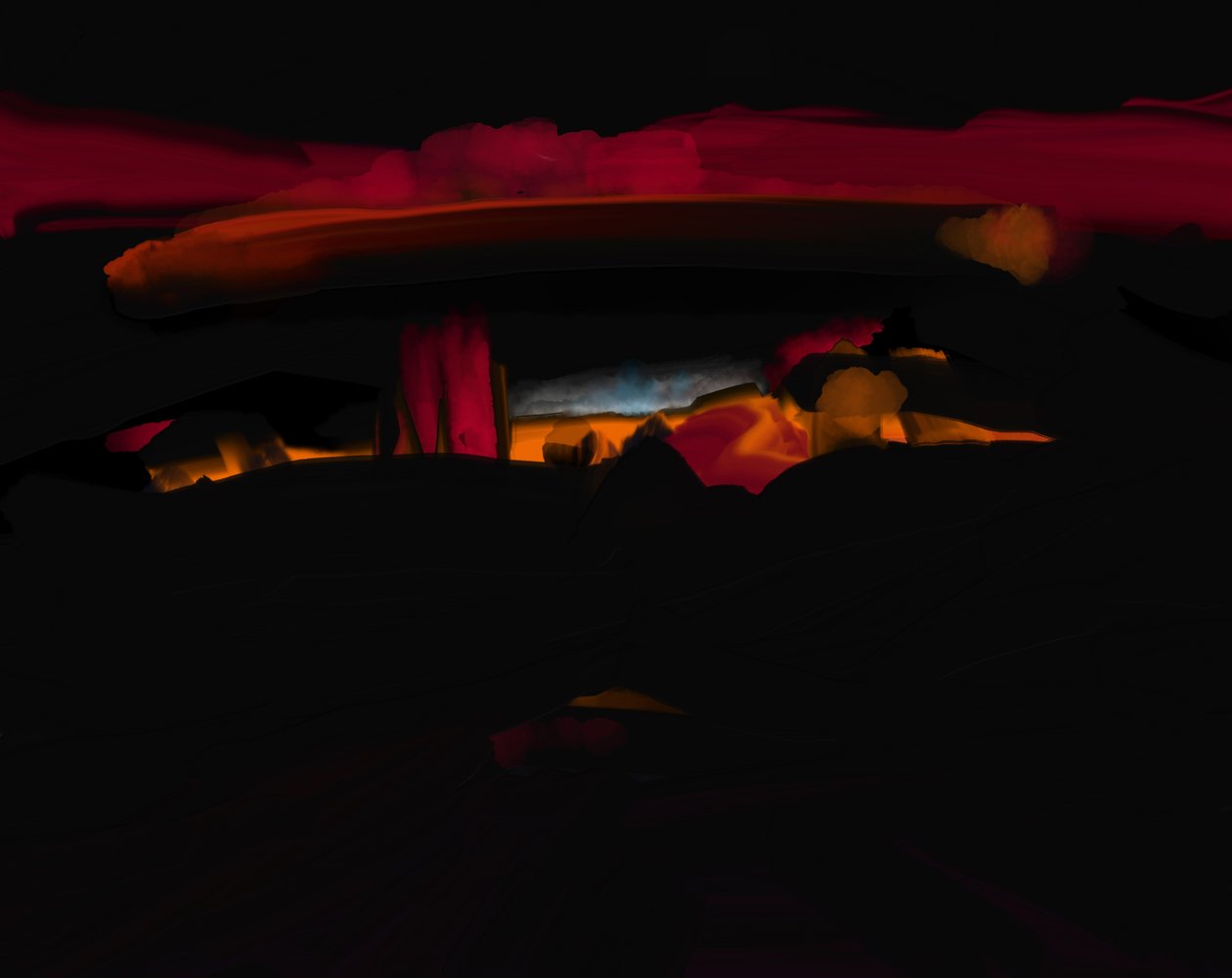 Tuatha de Danann, 2023 (digital kunst) av Paul Kempton