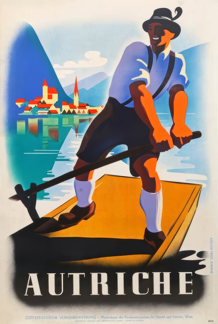 Østerrike, fergemann av Paul Kirnig