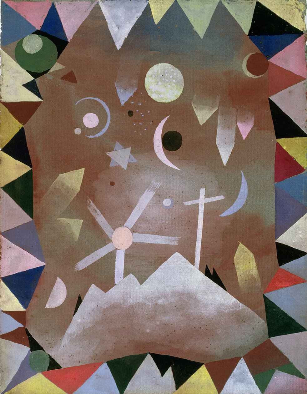 Over fjelltoppene av Paul Klee