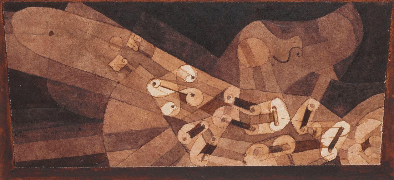 Eolisk harpe; Aeolsharfe av Paul Klee