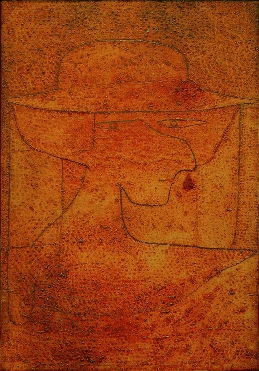 Gammel jente av Paul Klee