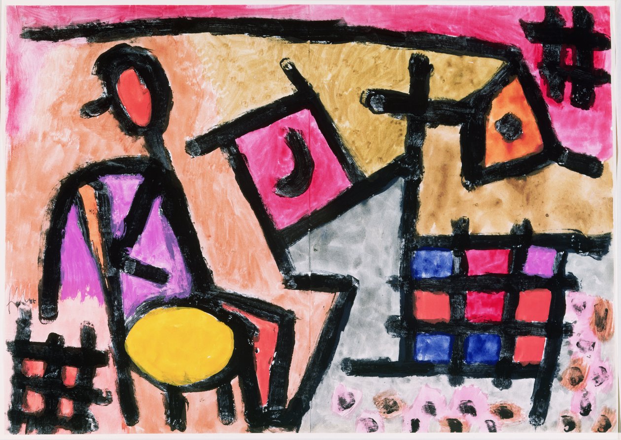 Gammel industri av Paul Klee