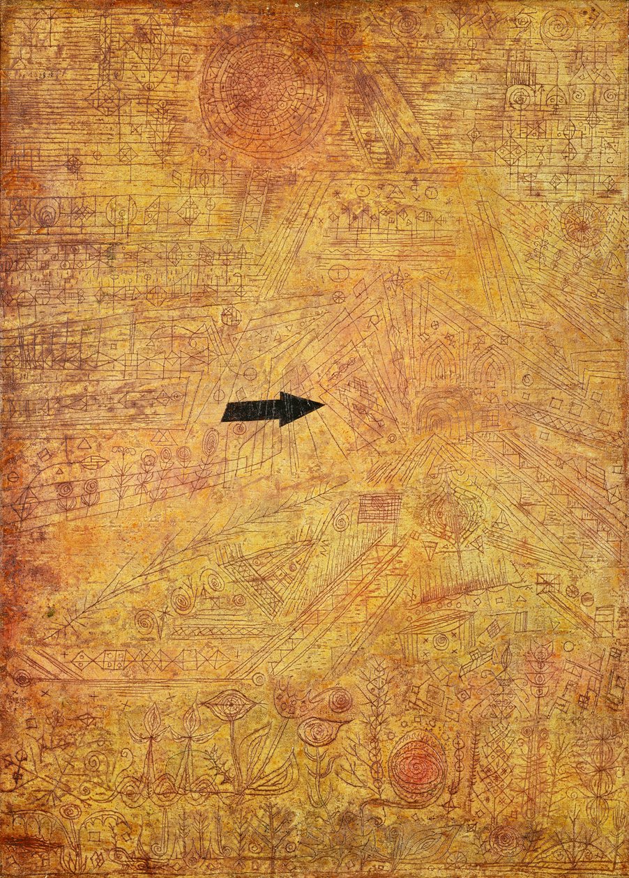 Pil i hagen av Paul Klee