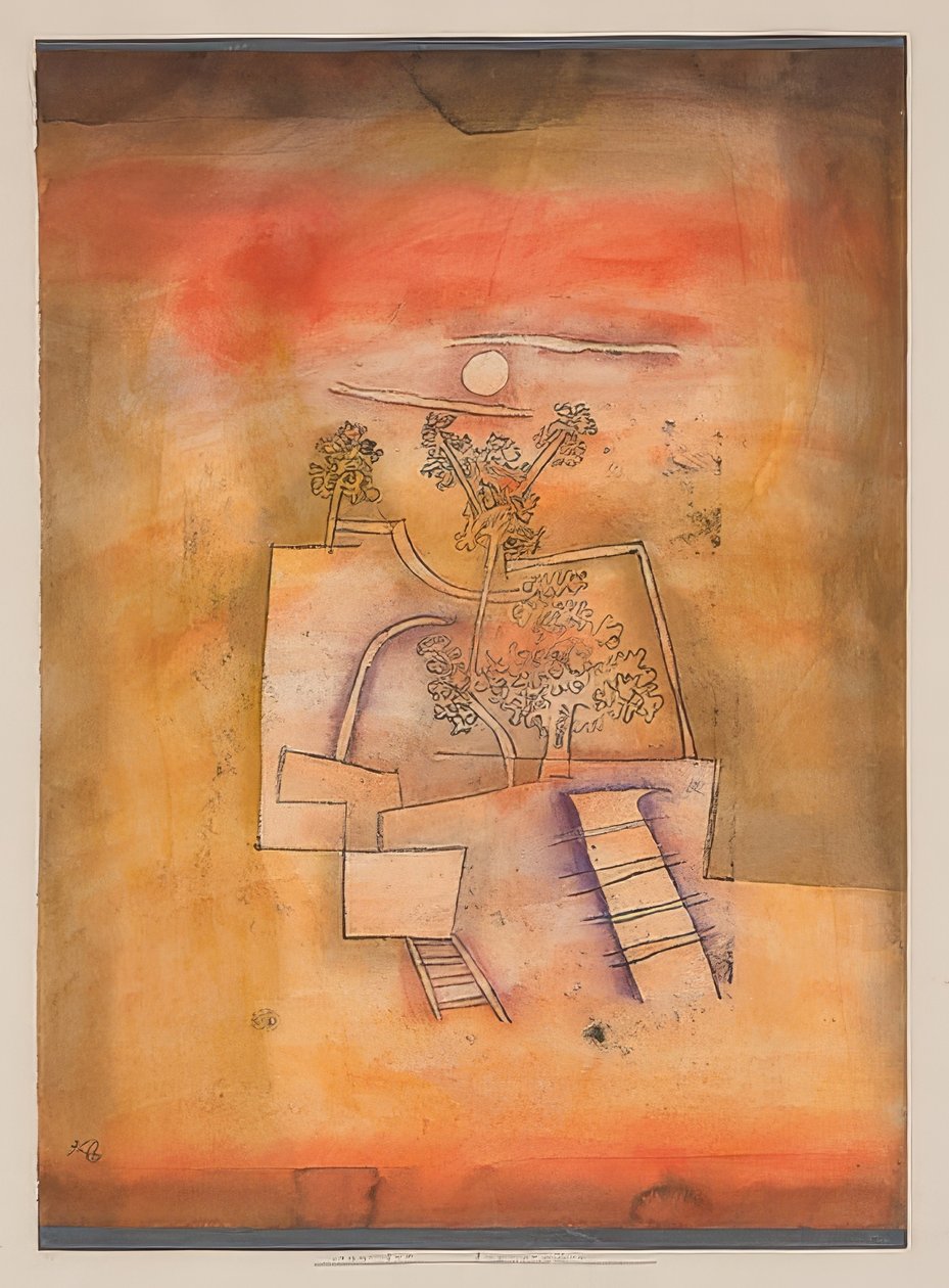 Trekultur. 1924 av Paul Klee