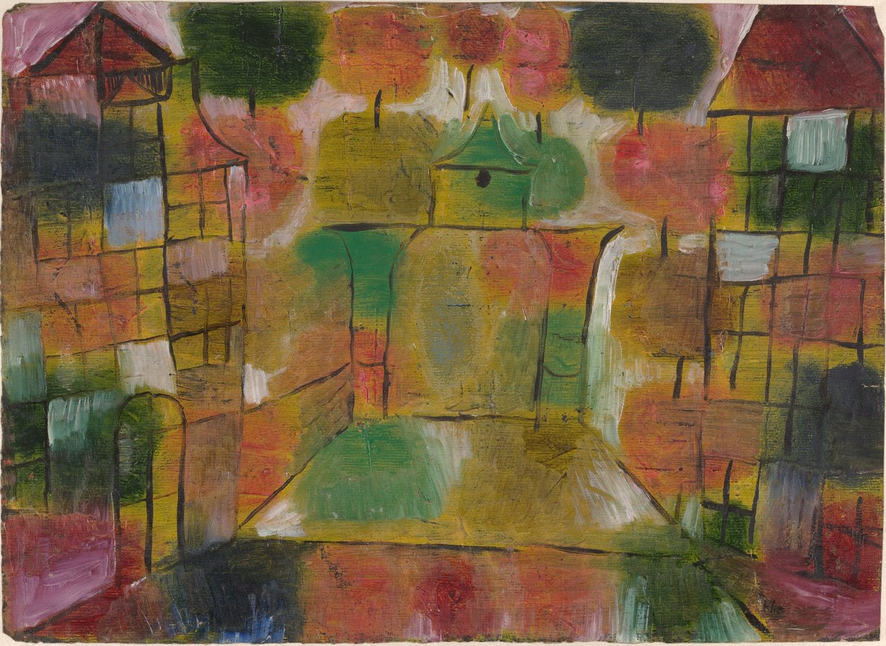 Tre og arkitektur - rytmer av Paul Klee
