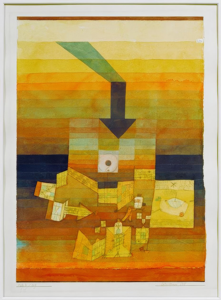 Berørt sted av Paul Klee